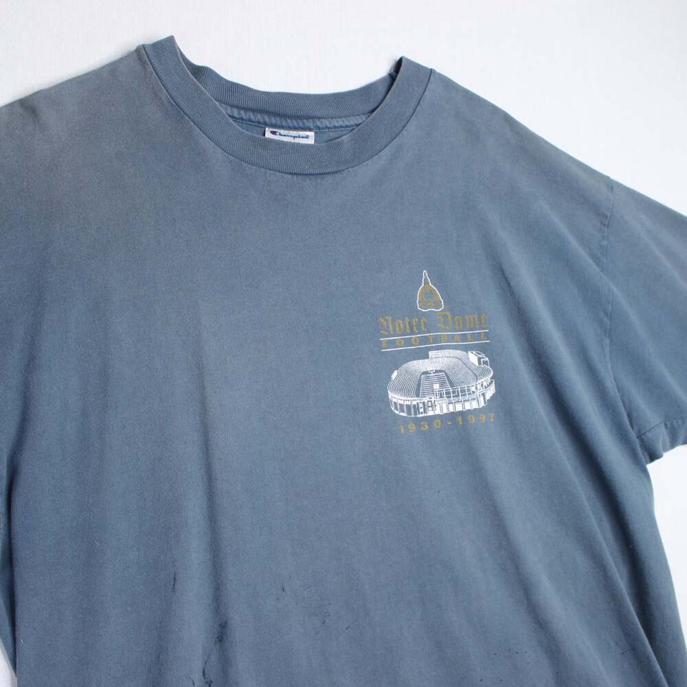 Vtg 1997 Champion Notre Dame Fighting Irish T Shirt Men’s XL Football 90s RARE